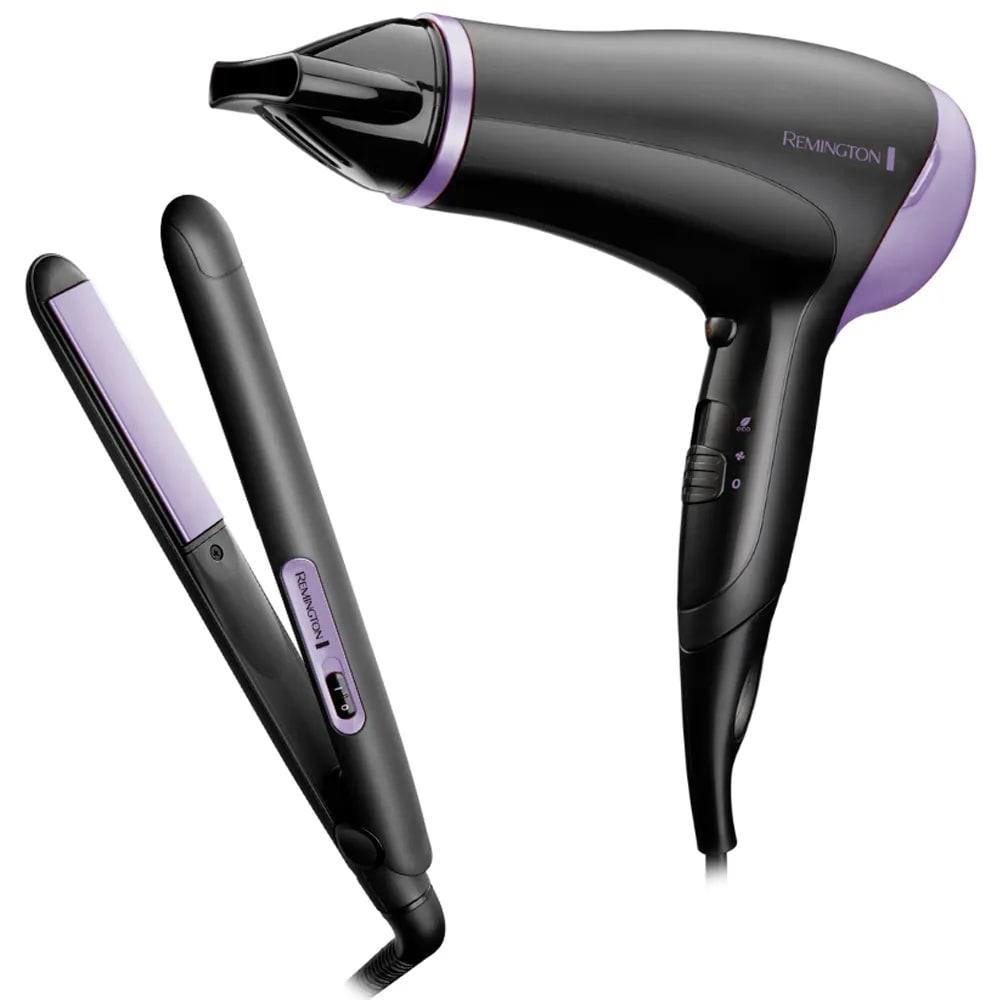 Combo de secadora y alisadora Remington Style essentials