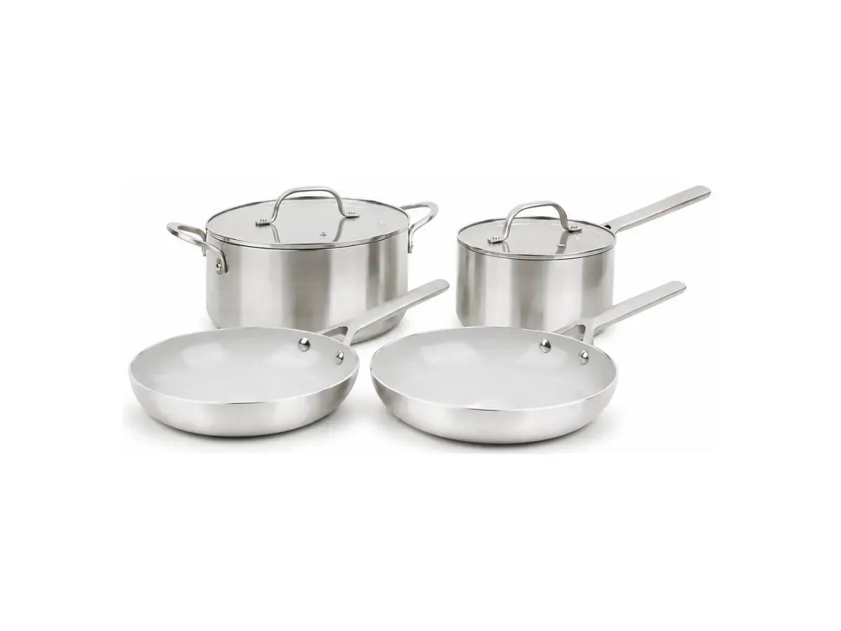 Batería De Cocina Mainstays Cerámica - 6 Piezas