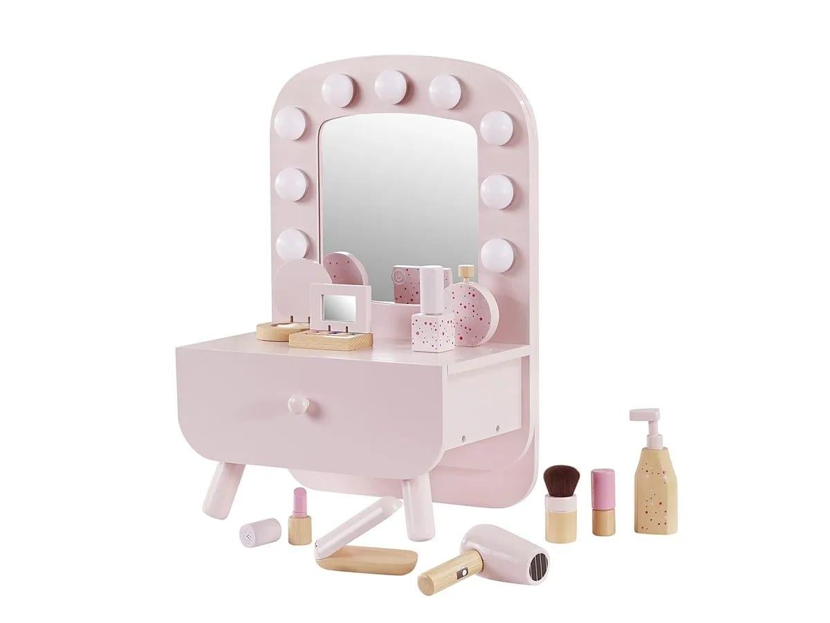 Set vanidad pequeño de madera Teamson Kids - 10 Pzas