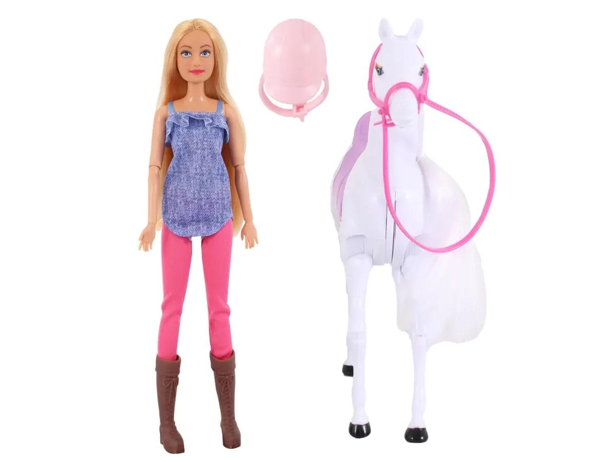 Muñeca Brittany con caballo