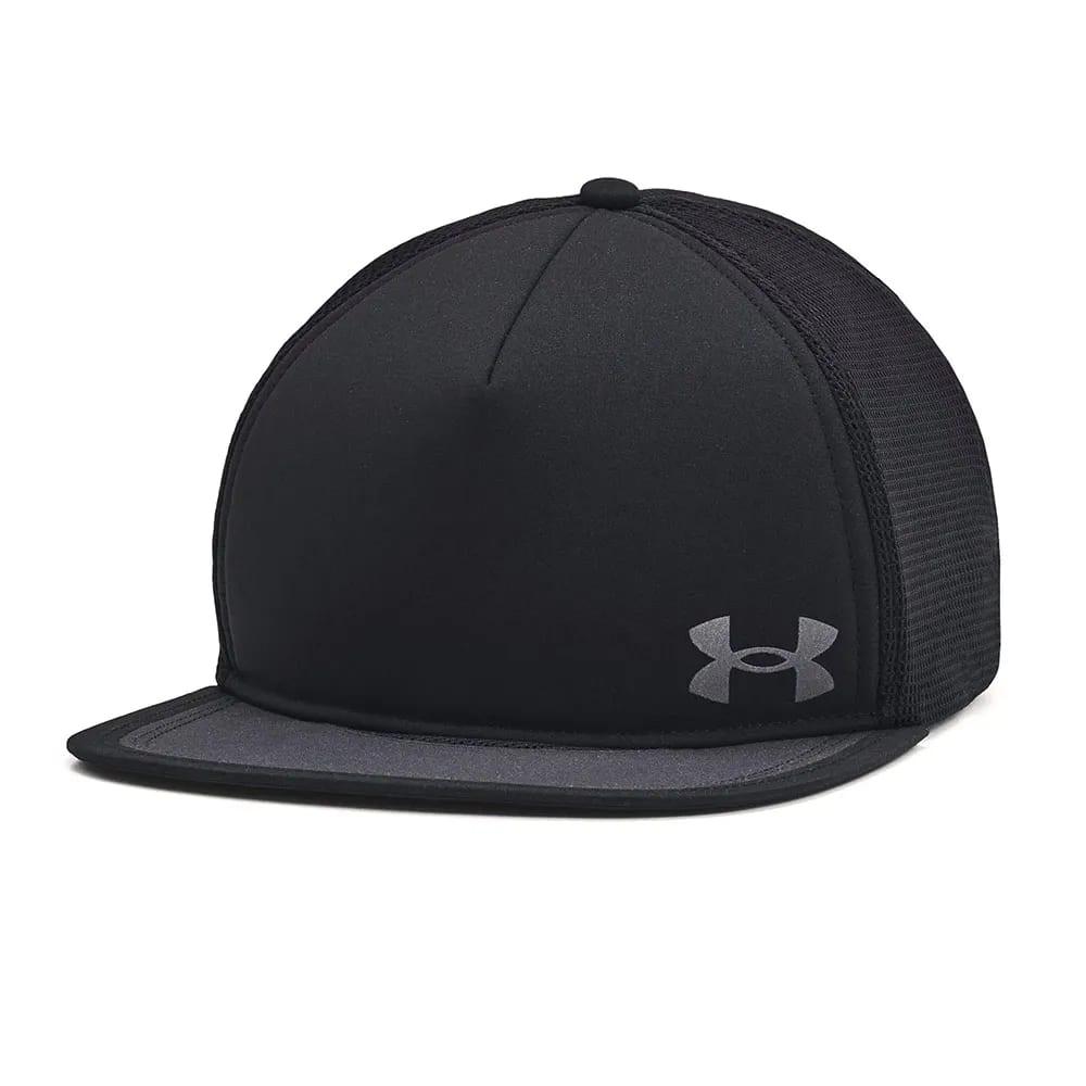Gorra deportiva Under Armour negra estampada para hombre