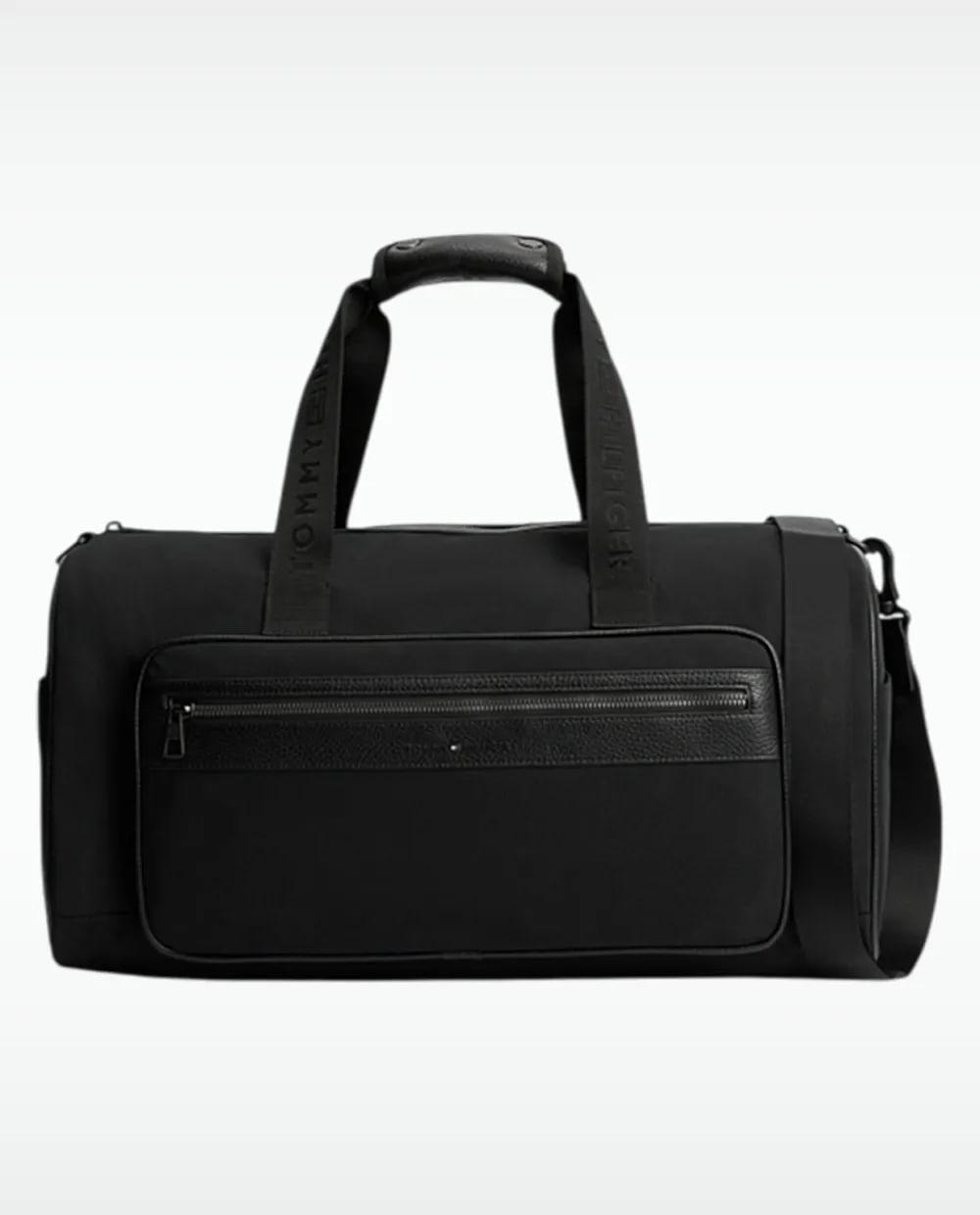 Bolsón tipo neceser Tommy Hilfiger negro