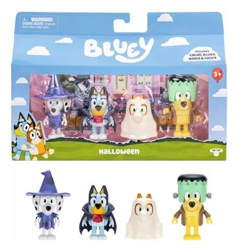 Bluey - Paquete de 4 Figuras