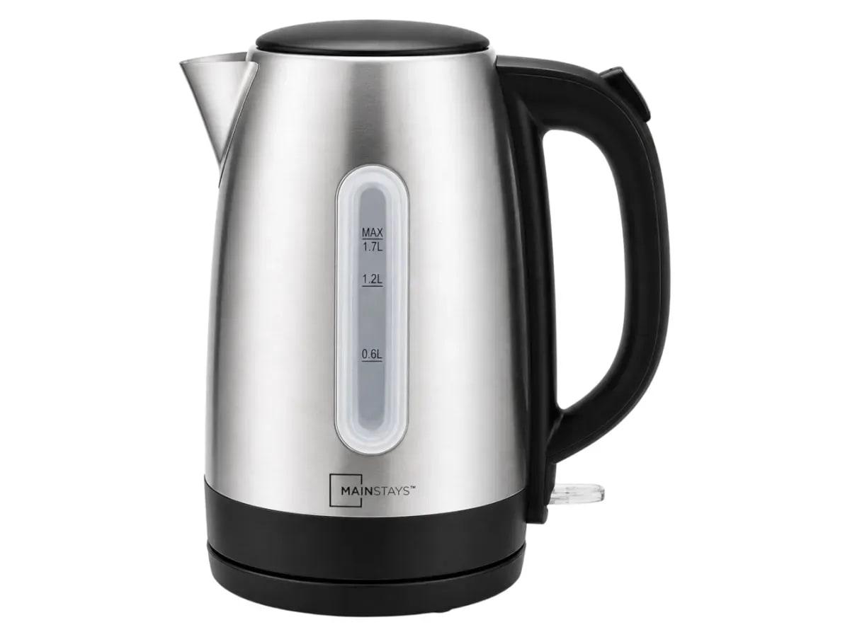 Hervidor Mainstays de acero inoxidable capacidad de 1.7 L