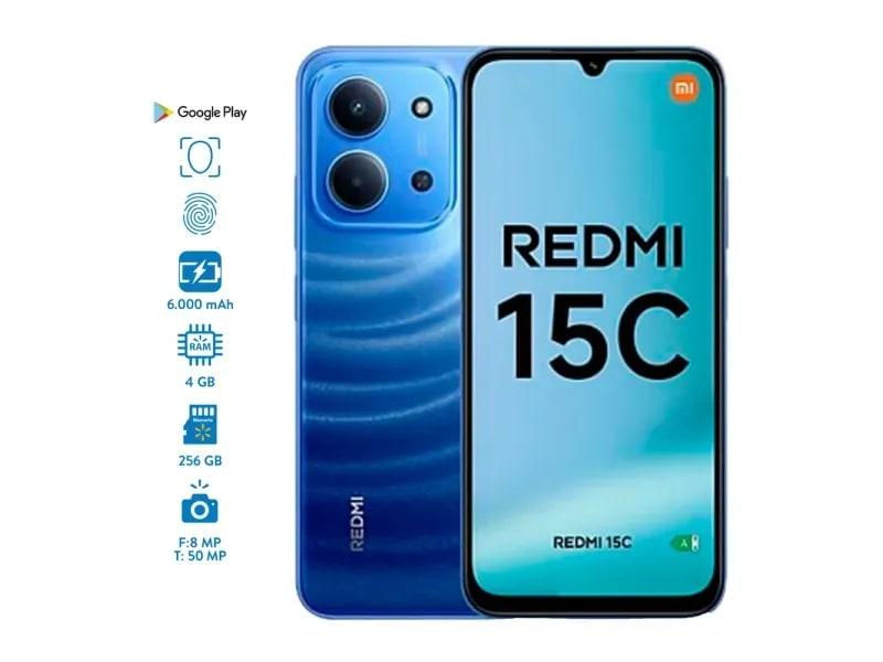 Celular Redmi 15c 4GB Ram 256GB almacenamiento