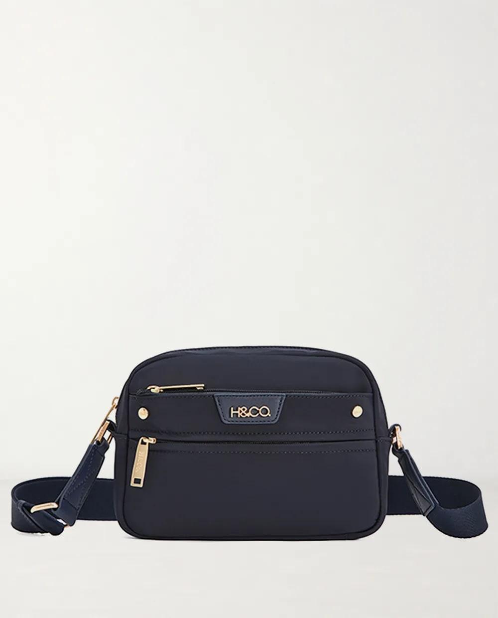 Cartera crossbody H&Co azul