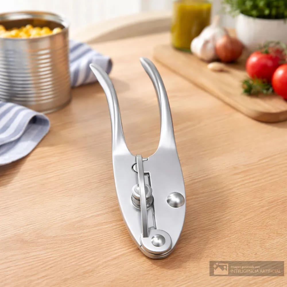 Abrelatas de acero inoxidable 16.5 cm