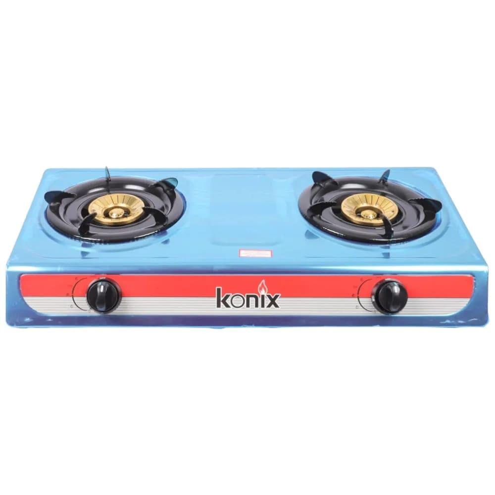 Cocina 2 quemadores a gas KGC-201 Konix