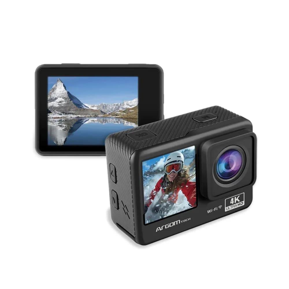 Cámara de Acción Argom Epic 88 4K UHD Touch 2.0" WiFi 24MP IP68 ARG-AC-9188BK