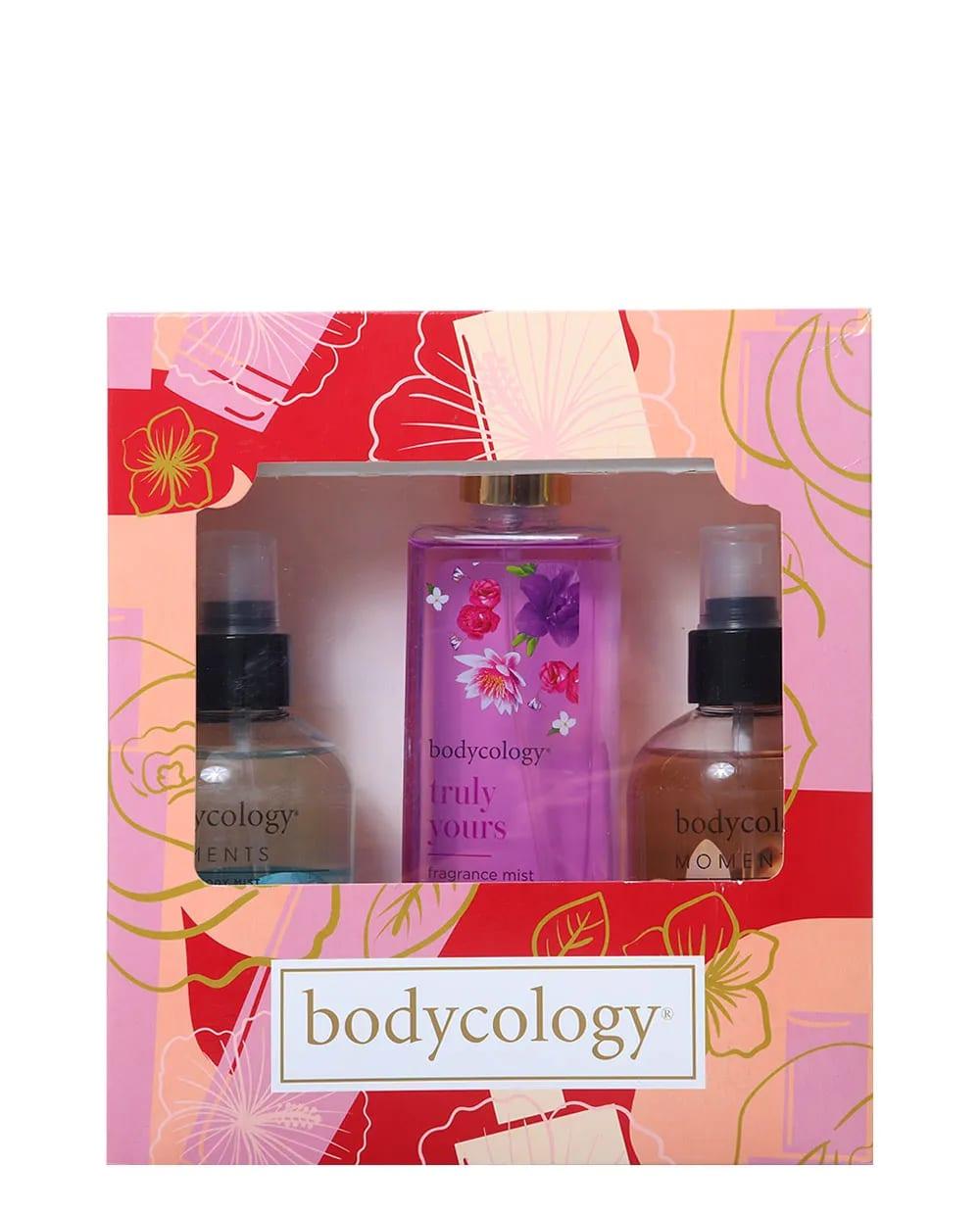 Set de fragancias corporal Bodycology frutal y floral