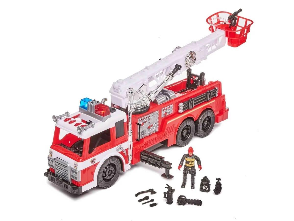 Camión bomberos Adventure Force con accesorios