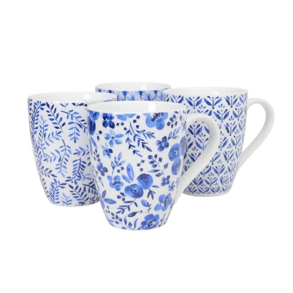 Set de 4 tazas de porcelana Alfresco 360 ml
